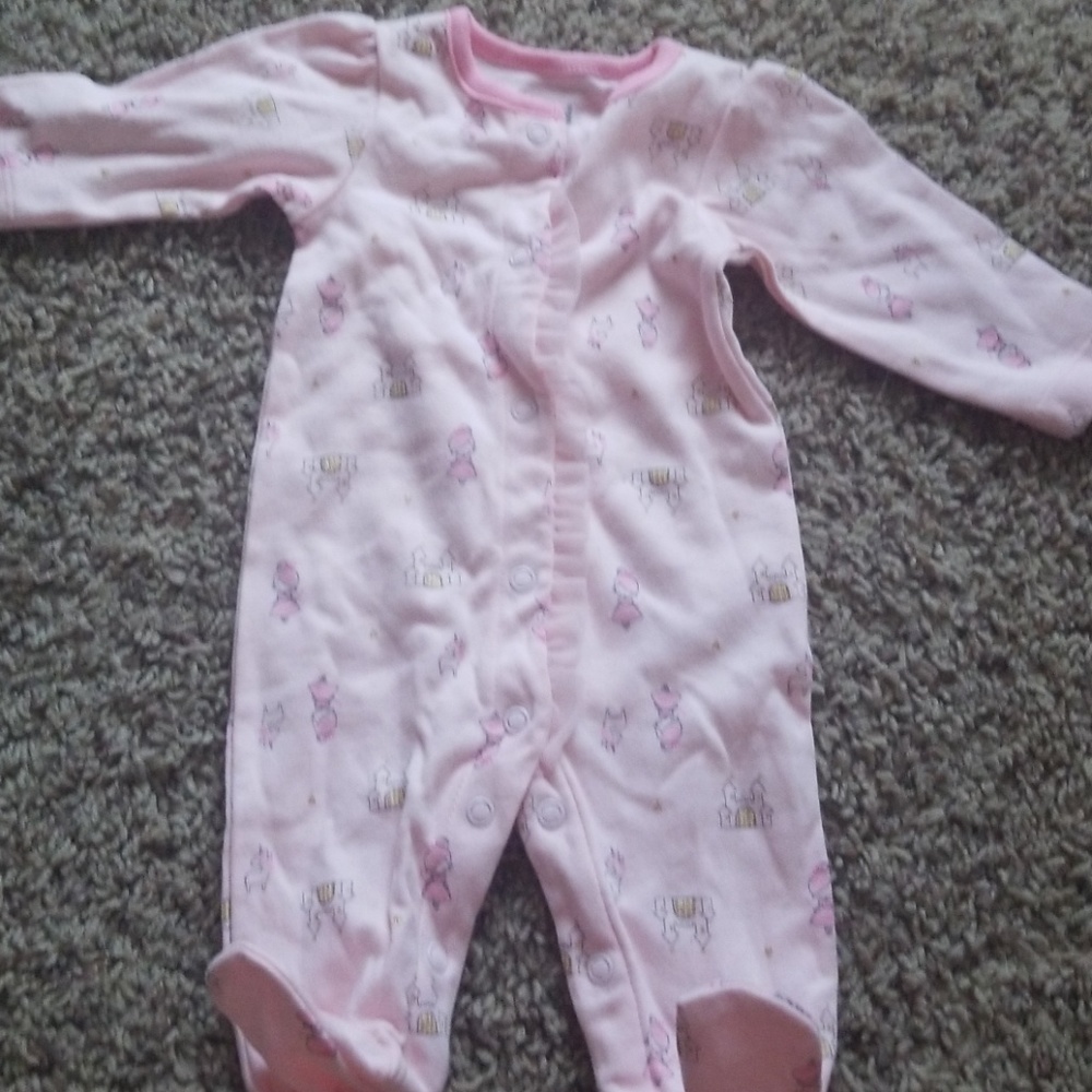 👶Button down newborn Pjs